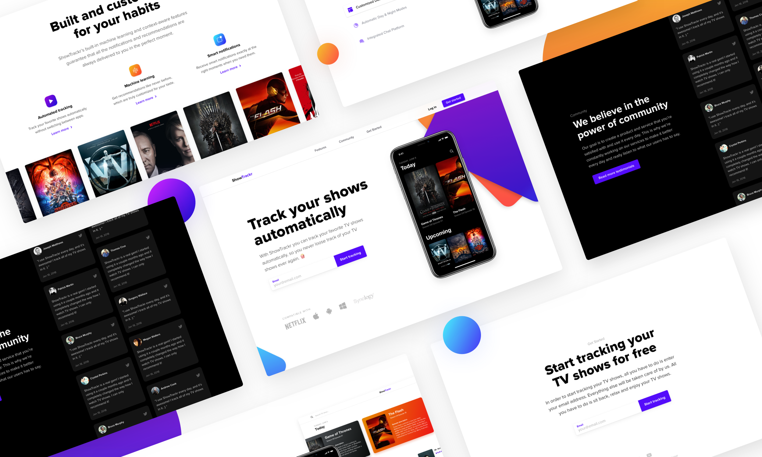 Creative Portfolio Layout design